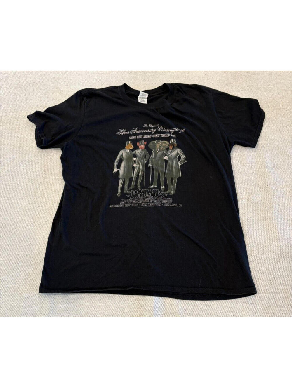 Les Claypools Fearless Flying Frog Brigade Band Tour Concert Shirt 2023 Mens L